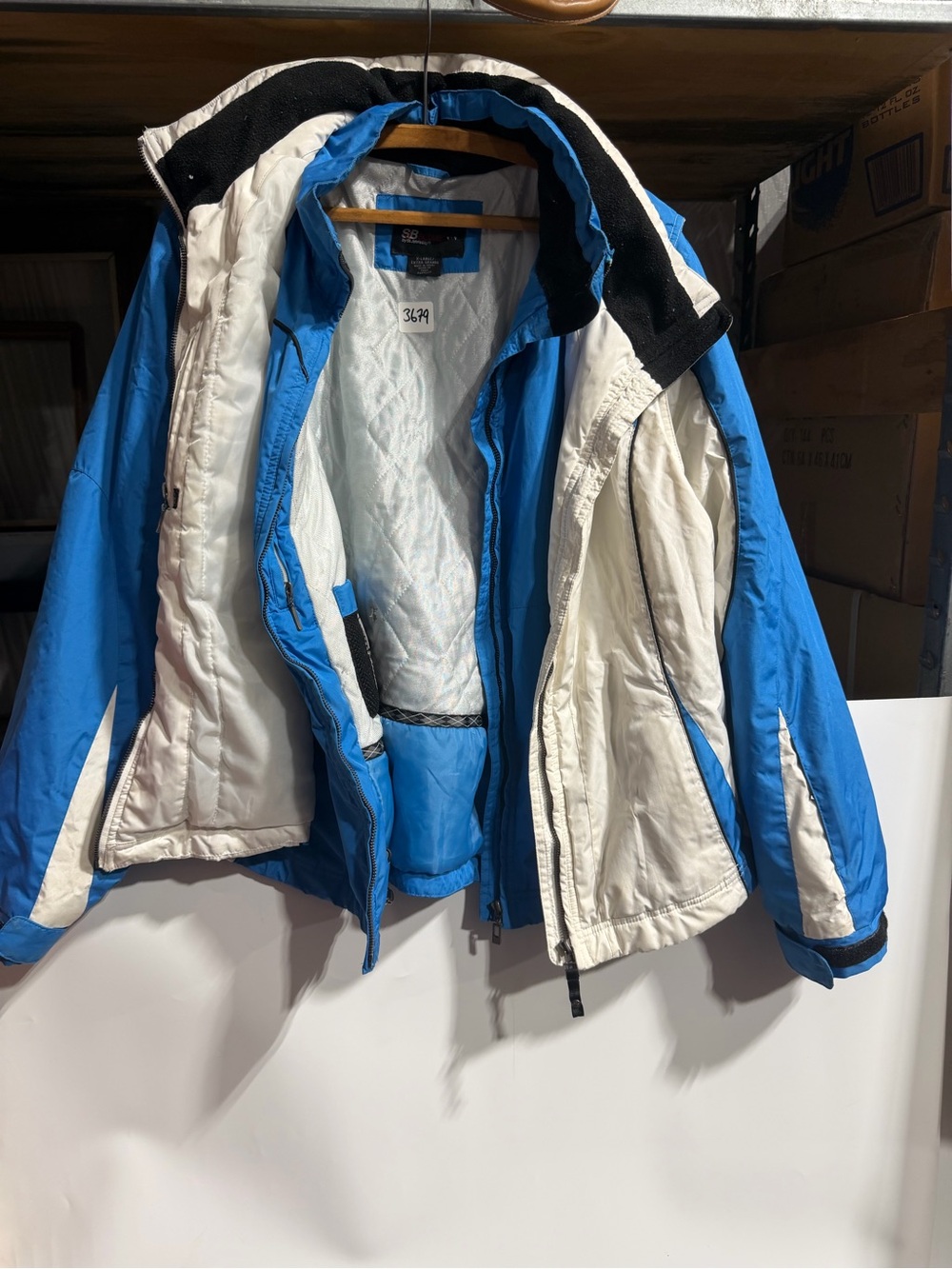 #3679-SB Active by St. John's Bay Blue Jacket - X-Large
